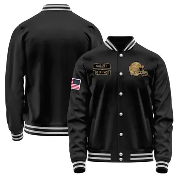 Men's Cleveland Browns Black Salute to Service Sideline Performance Jacket