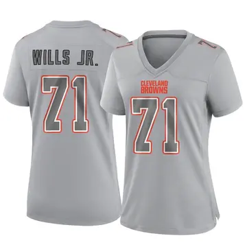 Cleveland Browns Jedrick Wills Jr. Fanatics Authentic Practice-Used #71  Brown Jersey from the 2020 NFL Season - Size 50+2