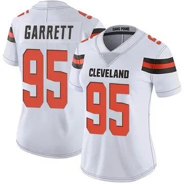 Elite Men's Myles Garrett Orange Alternate Jersey - #95 Football