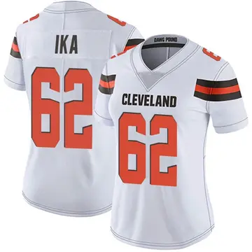 Siaki Ika Women's Nike Brown Cleveland Browns Alternate Custom Game Jersey Size: Small