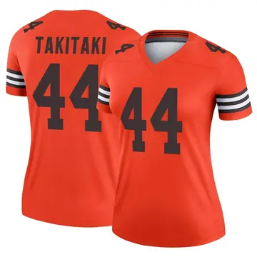 Sione Takitaki Cleveland Browns Game-Used #44 White Jersey vs. Buffalo  Bills on November 20, 2022 - Unsigned NFL Game Used Jerseys at 's  Sports Collectibles Store