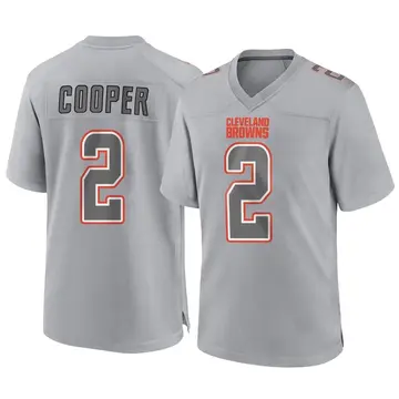 06B 24 Nick Chubb 4 Deshaun Watson Football Jersey Men Femmes jeunes Amari  Cooper Brown Myles Garrett Jerseys Grey Fashion 