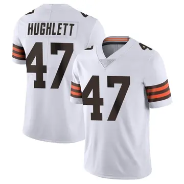 Men's Charley Hughlett Cleveland Browns Legend Inverted Silver Jersey