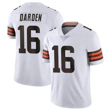 Jaelon Darden Men's Nike Cleveland Browns Brown Custom Game Jersey