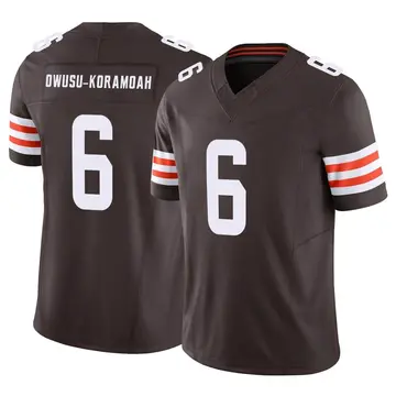 Brown Women's Jeremiah Owusu-Koramoah Cleveland Browns Limited Color Rush  Jersey