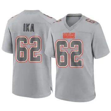 Siaki Ika Women's Nike Brown Cleveland Browns Alternate Custom Game Jersey Size: Small